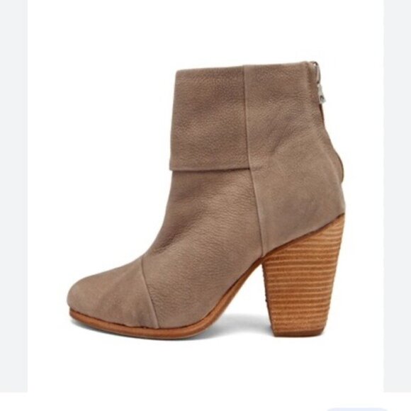 Rag & Bone Classic Newbury Bootie in brown Suede US 8./ EU 38 - Picture 1 of 11